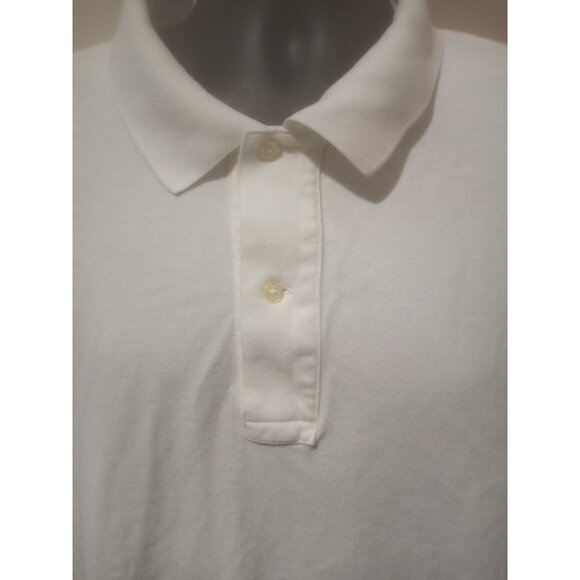 Polo Ralph Lauren Polo Shirt Mens 3XB Big White Short Sleeve Pony Collar Top - Picture 4 of 14